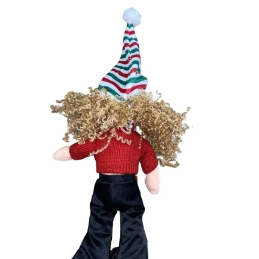 Festive Franny TY Beanie Boppers Doll Holiday NEW